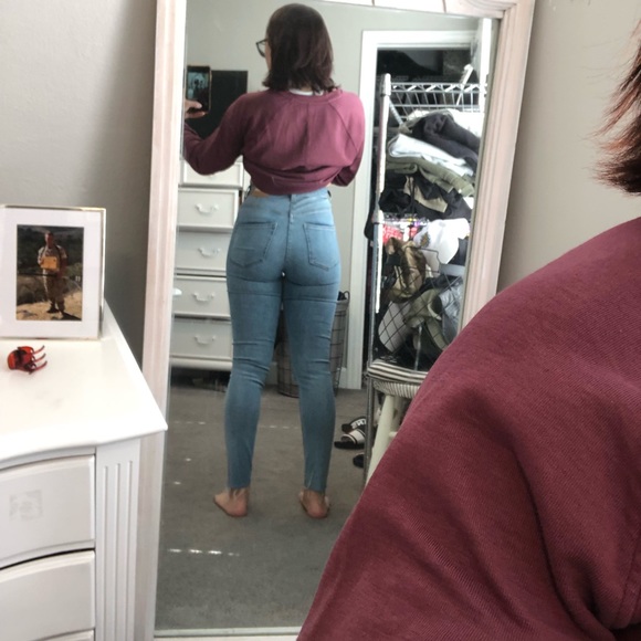 Weekday High Rise Jeans - Picture 3 of 8